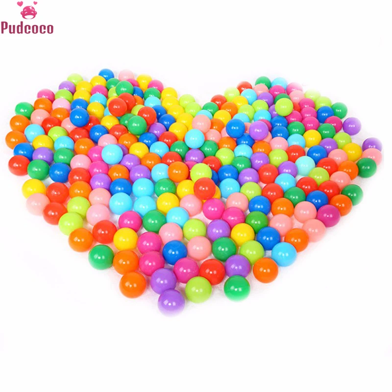 Pudcoco 20 шт/50 шт/100 шт цветные шарики для детей, мягкие пластиковые игрушки для океанских шариков, детские игрушки для плавания