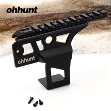 Ohhunt легкий металл подходит на страйкбол AK47 AK47S AK74 Тактический Сторона Сфера 20 мм Стандартный планка Вивера крепление