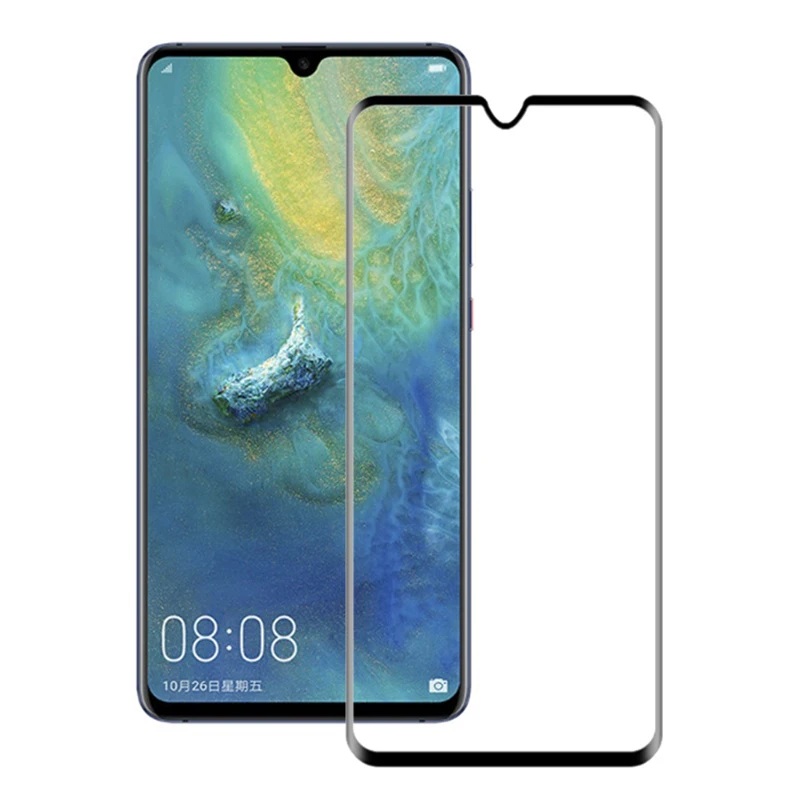 3D полное клеевое закаленное стекло для Huawei Mate 20X покрытие 9H Защитная пленка