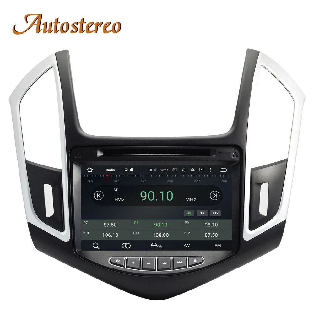 Sale Android 9 DSP MAX 64GB Car GPS Navigation DVD Player for Chevrolet CRUZE 13-15 Automedia Headunit Multimedia radio tape recorder 5