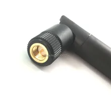 10 шт. Sma разъем антенны с всенаправленным 6dbi Wifi резиновые антенны 19,5 см