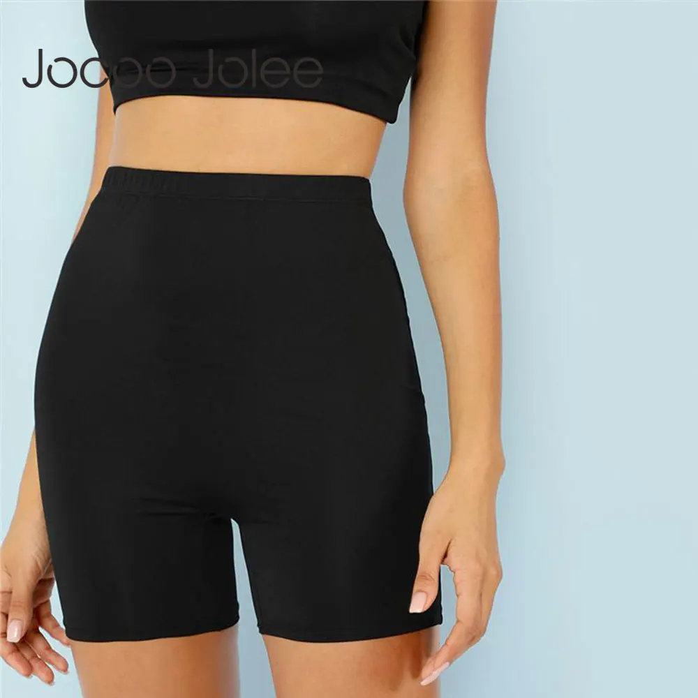 

Solid Cycling High Waist Leggings Women 2019 Athleisure Crop Fitness Leggings Summer Ladies Casual Workout Leggings