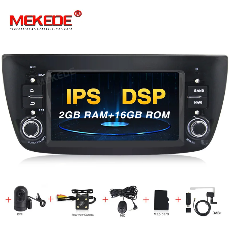 

MEKEDE HD DSP Android 9.0 2G RAM Car DVD player GPS Headunit For FIAT DOBLO Opel Combo Tour 2010-2015 car radio stereo WIFI BT