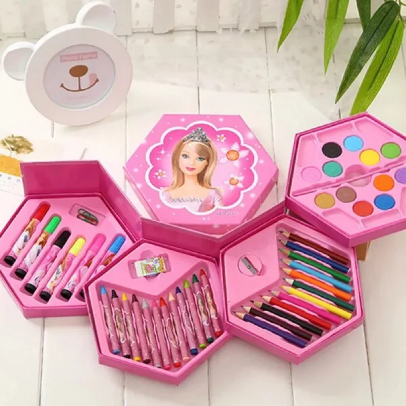 Карандаш акварельный детский 46 шт. в подарочной коробке|watercolor box set|watercolor pen setcolor set