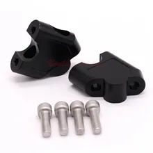 ЧПУ крепление руля стояки бар зажим Продлить адаптер для SUZUKI GSR400 GSR600 GSR750 GSX650F SFV 650 SFV 650 S SFV400