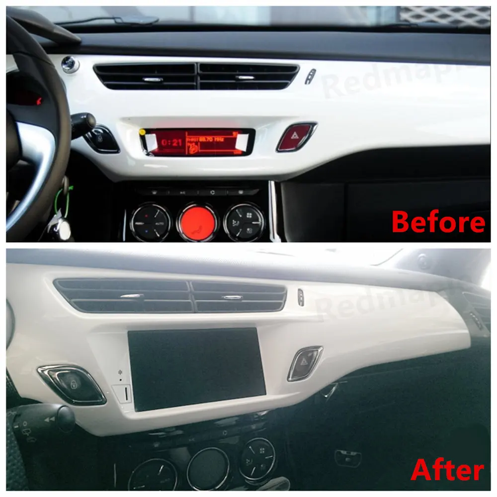 Top Octa Core Android 9.0 Car Radio GPS DVD Multimedia Player Stereo For Citroen C3 DS3 2010-2016 Auto Audio Navigation HeadUnit 1