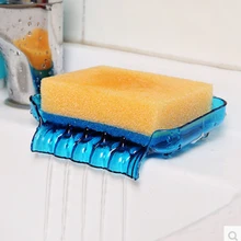 Прочный Мини-ящик для мыла для душа органайзер для макияжа контейнер держатель для мыла крепкая присоска Fabala дуршлаг для воды чехол для хранения