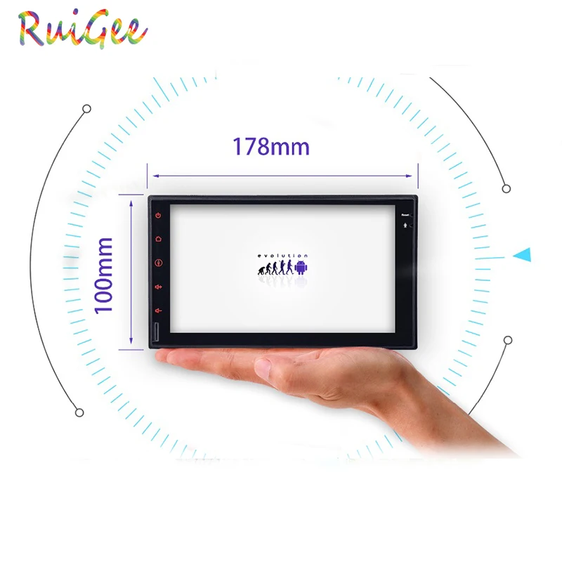 Flash Deal Quad core 2 din android 7.1 car dvd gps for vw passat b6 golf5 polo jetta for Nissan Quad core 7inch  HD screen wifi support 3G 3