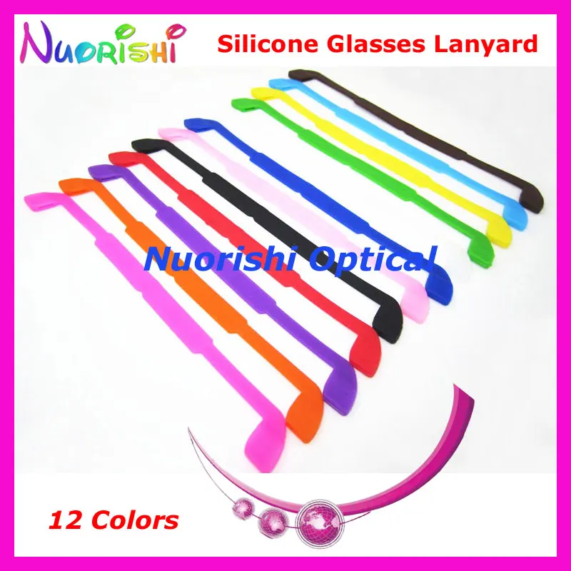 100 шт L605 12 цветов высокая эластичность силиконовые противоскользящие очки очковая оптика очковое Стекло солнцезащитные очки шнуры Шнур - Цвет: Mix Colors