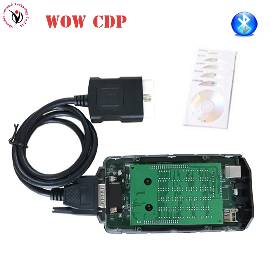 

With Keygen! WOW Snooper V5.008R2+5.00.12 VD TCS CDP Scanner BT Diagnostics for Light &Heavy commercial vehicles Cars and Trucks