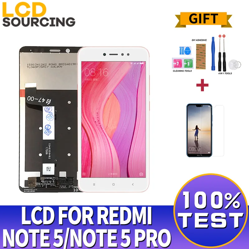 ЖК дисплей 5 99 дюйма для Xiaomi Redmi Note / Pro с дигитайзером и рамкой 10 сенсорный экран
