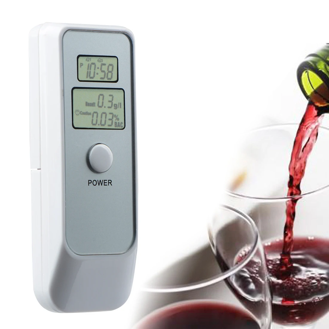 المزدوج شاشة الكريستال السائل سيارة جهاز اختبار رقمي نسبة الكحول رقمي الكحول Alcotester مع ساعة ل مستوى الكحول اختبار سيارة أداة دروبشيبينغ المزدوج شاشة الكريستال السائل سيارة جهاز اختبار رقمي نسبة الكحول رقمي الكحول Alcotester مع ساعة ل مستوى الكحول اختبار سيارة أداة دروبشيبينغ