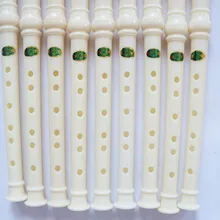 Горячая-китайские народные инструменты восемь отверстий Вертикальная жестяная флейта пластиковая Брид флейта