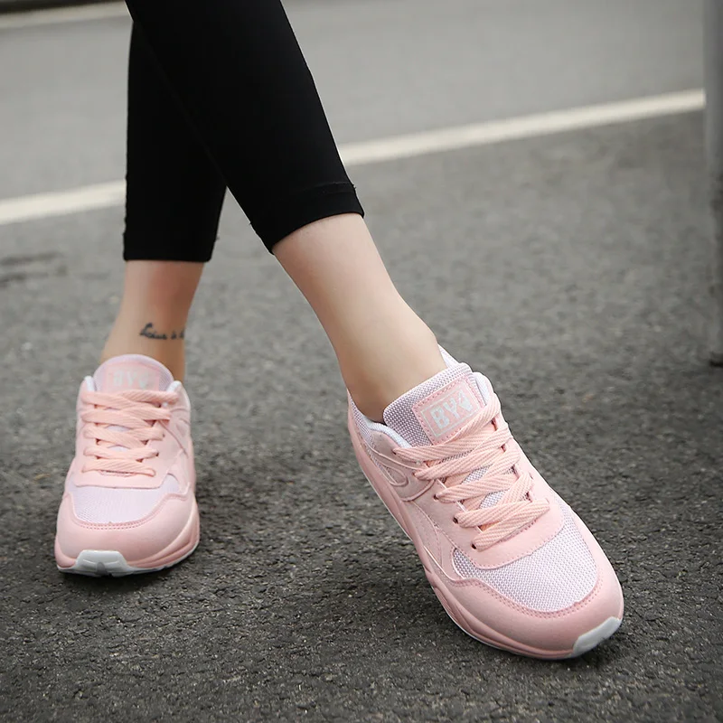 Women Sneakers Casual Shoes 2018 Brand New Breathable Low Top Tenis Sport Shoes Women Trainers Sapatilha Baskets Femme XZ47 (31)