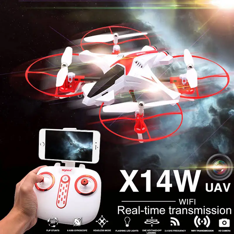 SYMA X14W Quadcopter RC UFO Drone With Camera APP Control Quadcopter