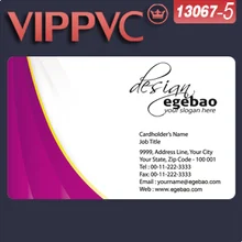 A13067-5 ПВХ шаблон визитных карточек для онлайн дизайна и печати карты