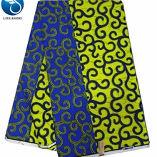 LIULANZHI Анкара воск ткань Высокое качество воск Африканский полиэстер ткань для одежды платья 6 ярдов/партия принты воск ML29L19-ML29L36
