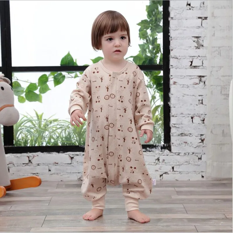 

100% Cotton 2018 Girls Boys Sleeping Bags Summer Sleep Sack For Children 's Sleeping Bag Thin Sleep Bag Anti Kick Quilt