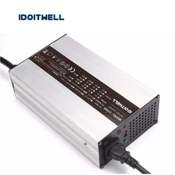 

Customized 48V 15A 10A battery charger current 2 stages adjustable portable electric scooter battery charger for lead acid lipo