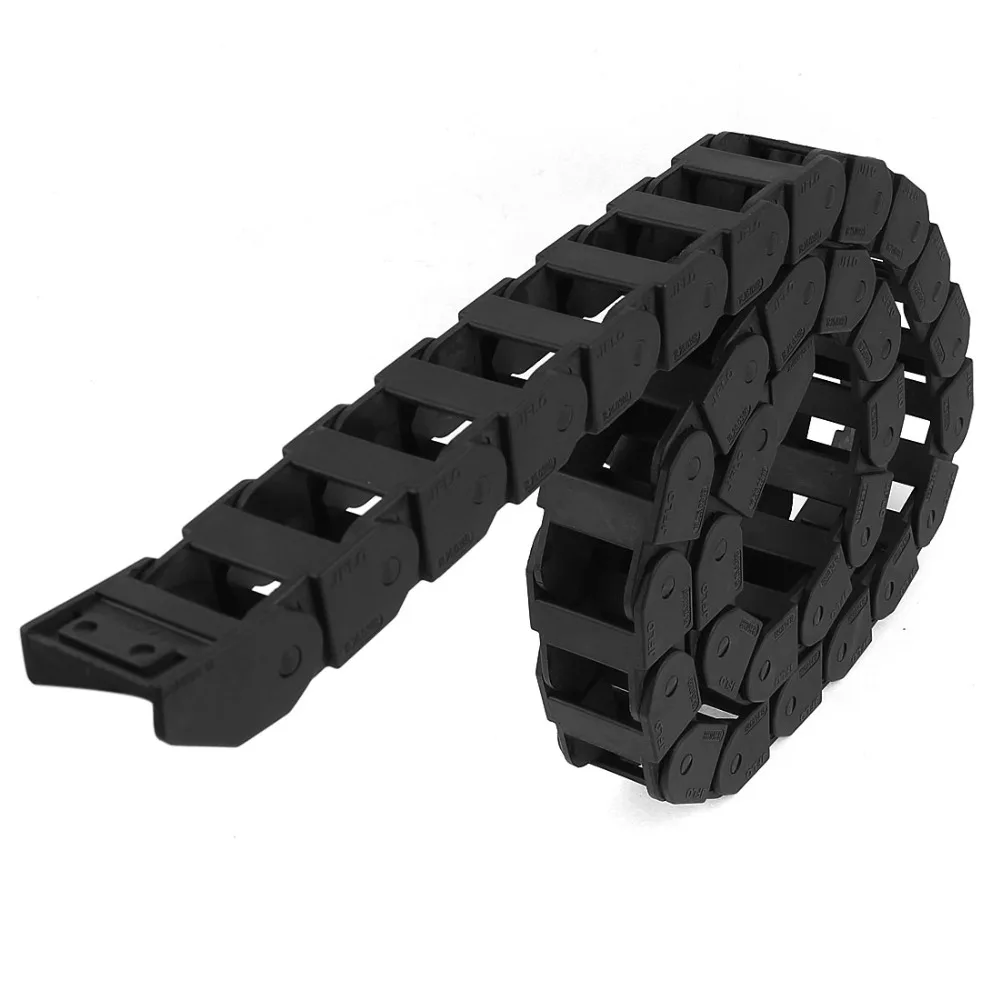 

UXCELL Cable Drag Chain Wire Carrier 18mm x 25mm R38 1.05M Length for CNC Machine Tools, Electronic Equipment