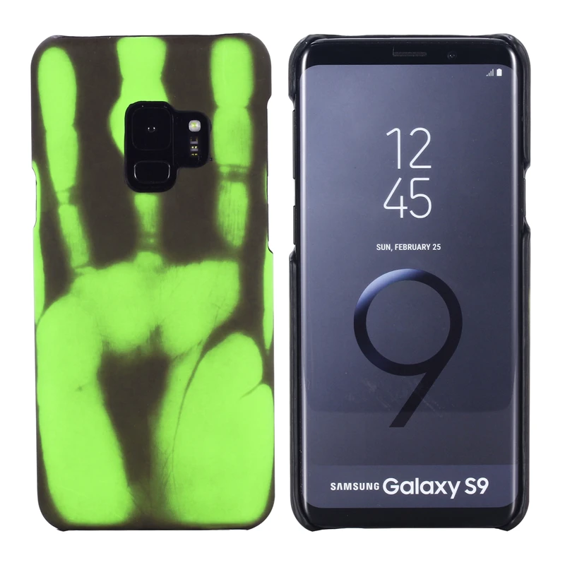 Чехол с термочувствительным датчиком для Samsung S20 Ultra S8 S9 Plus S10 Lite Note 20 1 + 9 8 A70 A50 A71 A51 S7