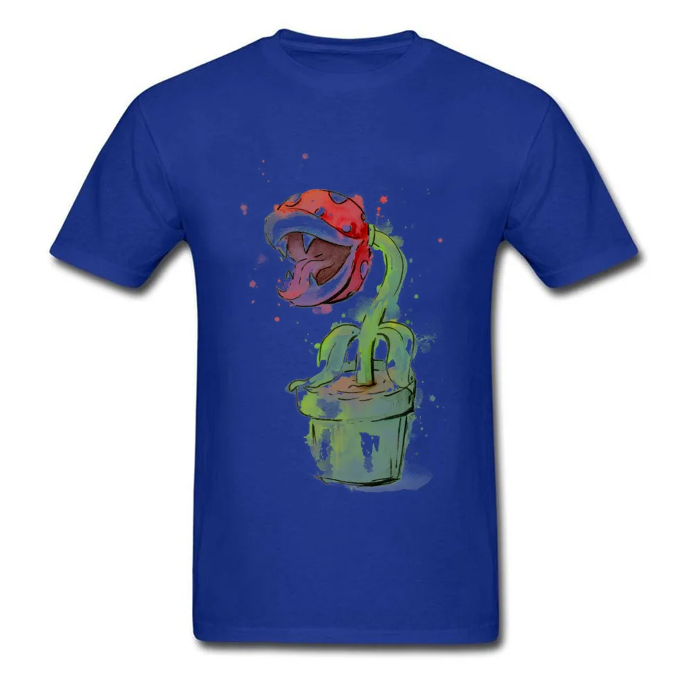 Piranha Plant Watercolor_blue