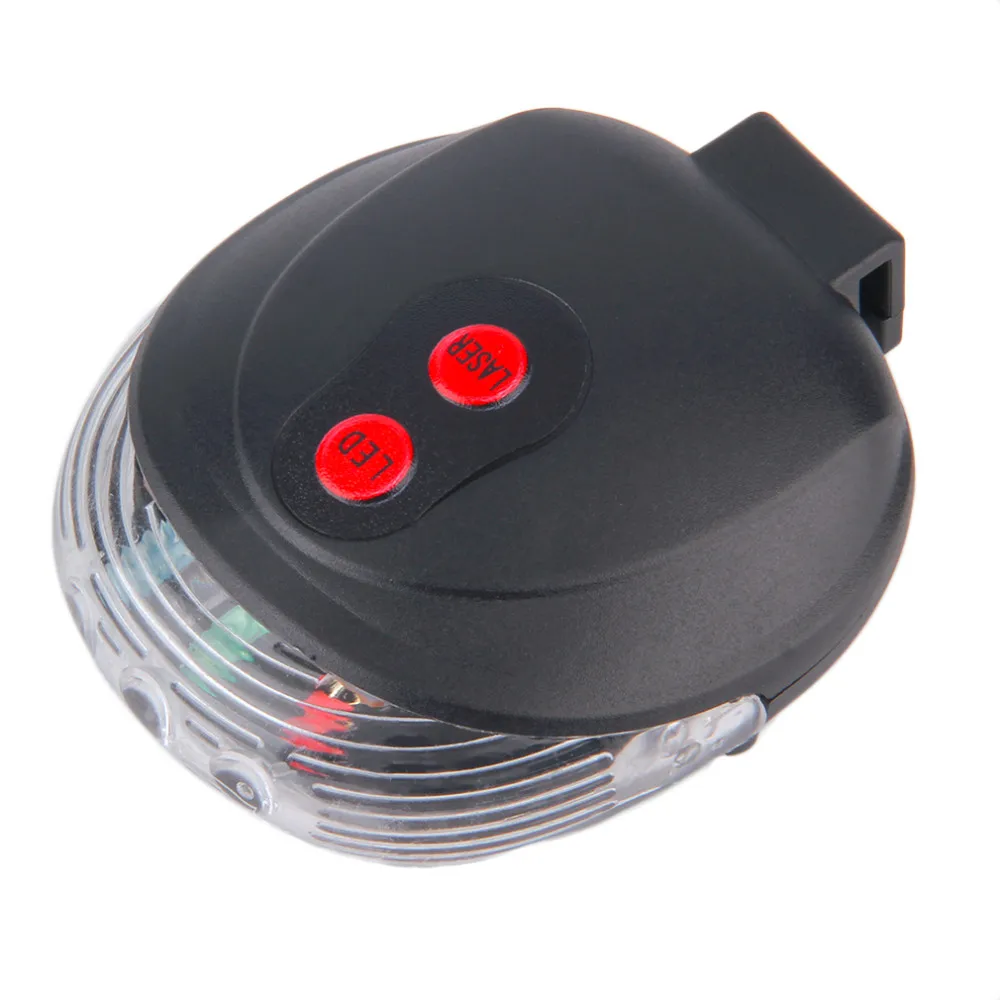Flash Deal Hot 5 LED Ultra Bright Laser Beam MTB Mountain Bicycle Bike Cycling Rear Tail Warning Lamp Light Bike Accessories 17
