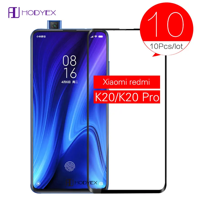 10 упаковок 6D закаленное стекло с полным клеем для Xiaomi Mi 9T Pro защита экрана 9H на
