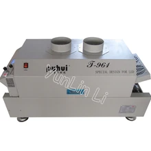 Светодиодный духовой шкаф с инфракрасным нагревом 230*730 мм паяльная печь 220V 6 температурных зон T-961