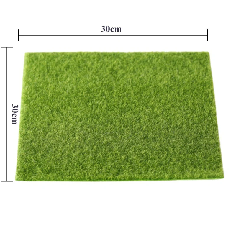 

3D Real Touch Fake Moss Artificial Lawn Micro Landscape Moss Grass Flowers Artificiais Foliage For Home Wedding Decoration