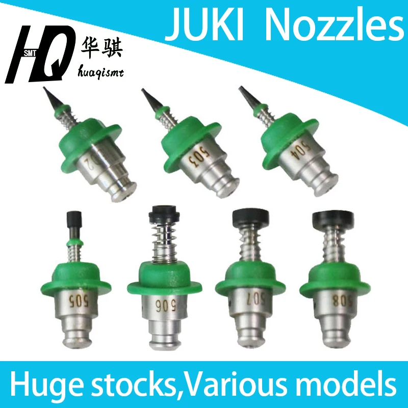 JUKI nozzle 500 501 502 503 504 505 506 507 508 509 510 SMT spare parts used for chip mounter, high quality, run very well JUKI nozzle 500 501 502 503 504 505 506 507 508 509 510 SMT spare parts used for chip mounter, high quality, run very well