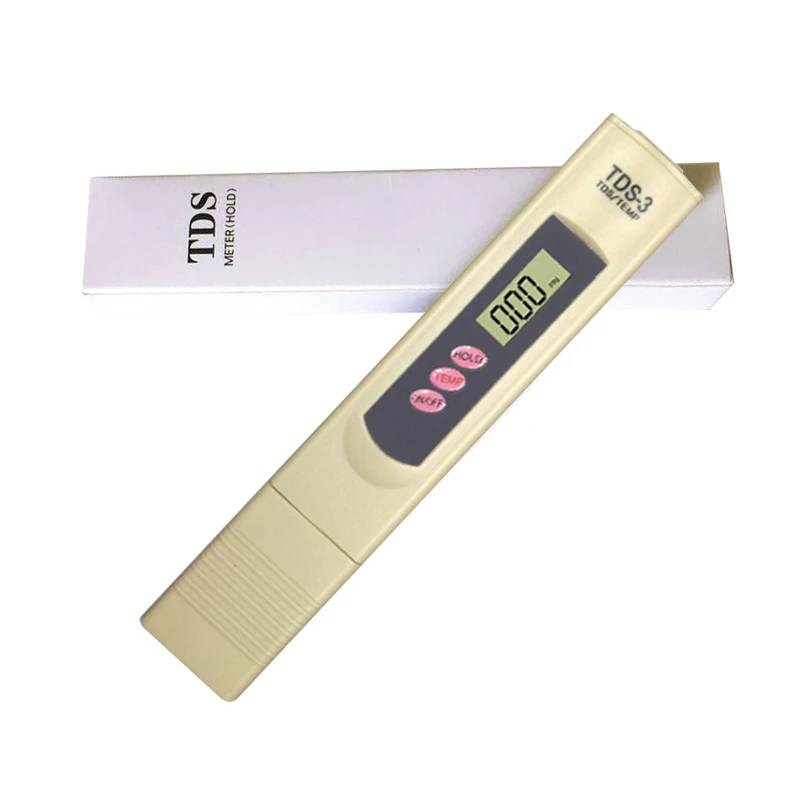 

Fish water tank water quality test meter Analyzers LED Digital Water TDS Meter Portable Quality Test Pen Purity Filter 0-9990PPM