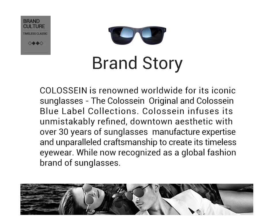 COLOSSEIN солнцезащитные очки мужские поляризованные классическая мода ретро квадратные солнцезащитные очки для женщин рамка имитация древесины