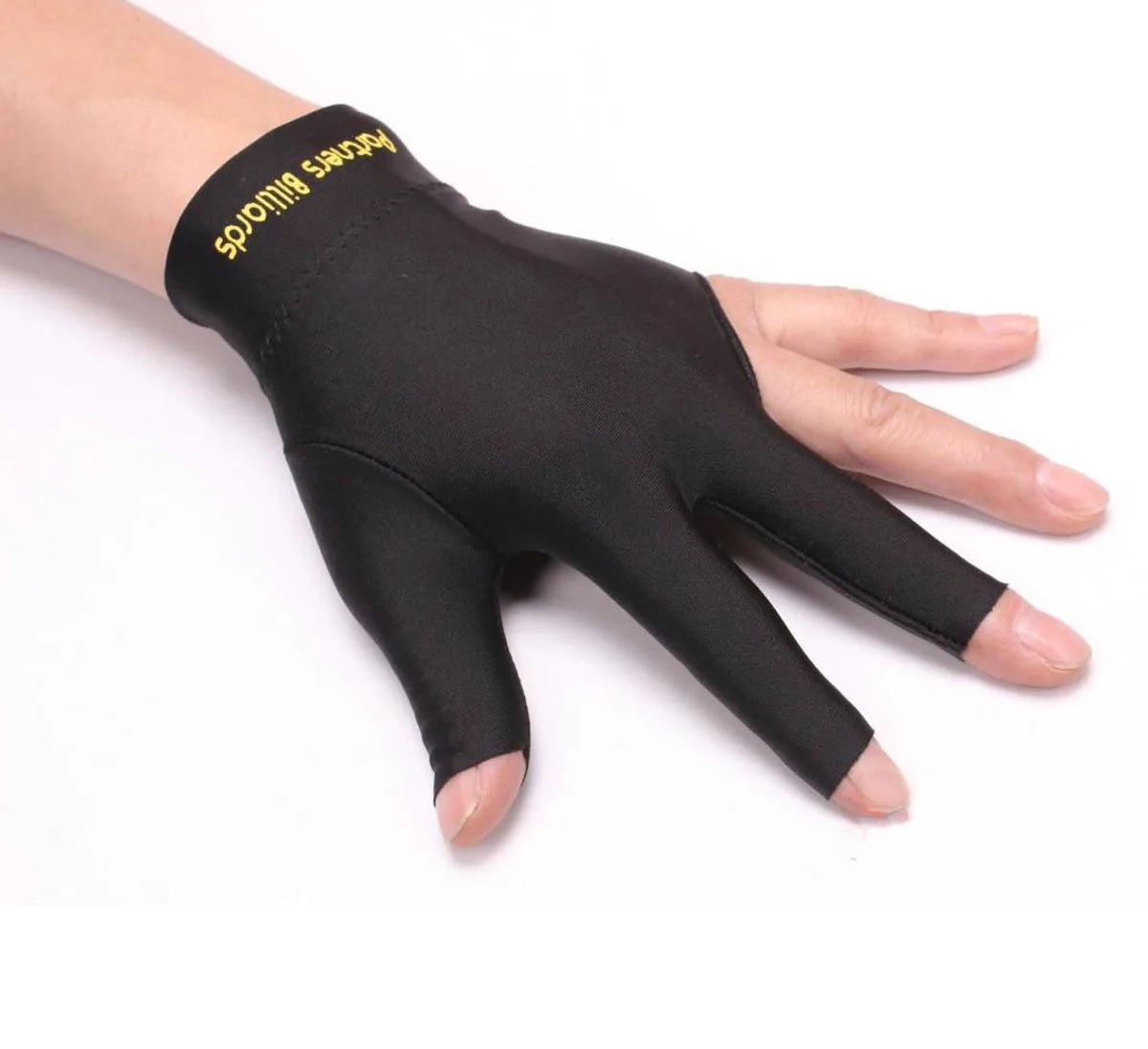 Snooker three finger gloves professional mitring comfortable fabric 4