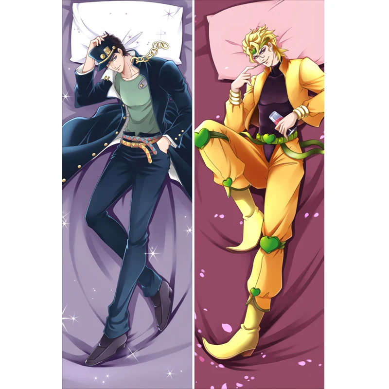 Чехол для подушки чехол из аниме JoJo's bistry Adventure Dakimakura Jotaro Kujo Dio Brando|Наволочка| |
