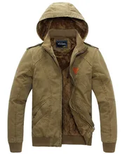 Winter Männer Neue Code Mianfu Abnehmbare Kapuze Herren Jacke Jugend Verdickung Plus Kaschmir Tde herren Winter Jacke