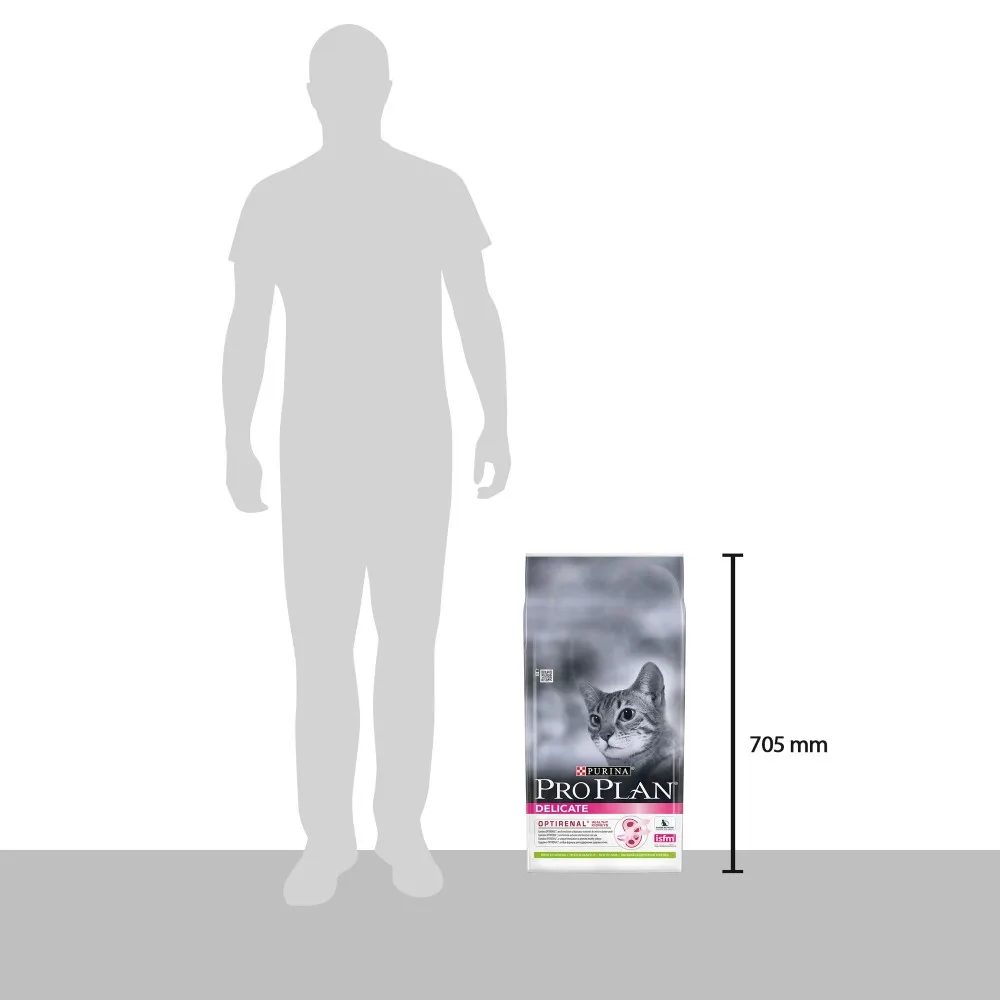 Pro Plan Delicate для кошек с чувствительным пищеварением, Ягненок, 10 кг
