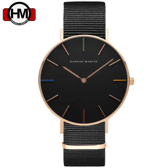 New Fashion dw Style Watches Brand Hannah Martin Women's Men's Quartz Wrist Watc New Fashion dw Style Watches Brand Hannah Martin Women's Men's Quartz Wrist Watc