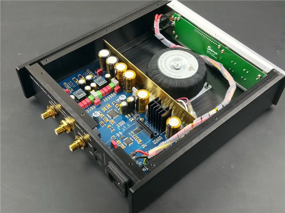 AKM AK4497 AK4497EQ HIFI аудио DAC декодер AK4118 форматы pcm и DSD 384K с opa1611 opamp + Amanero USB Бесплатная