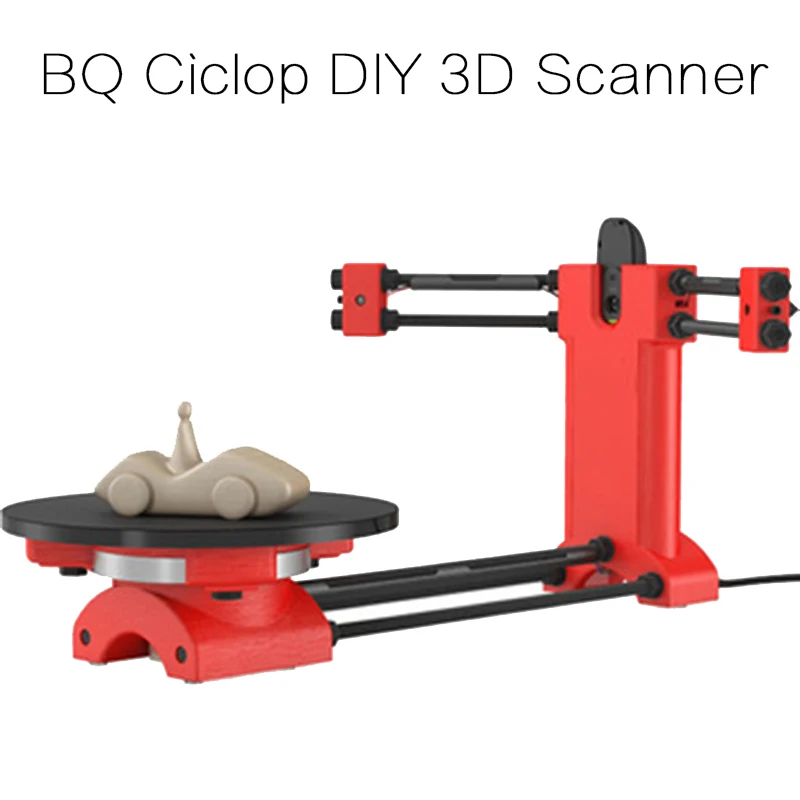 Reprap 3d Open source DIY BQ Ciclop 3d scanner kit for 3d printer