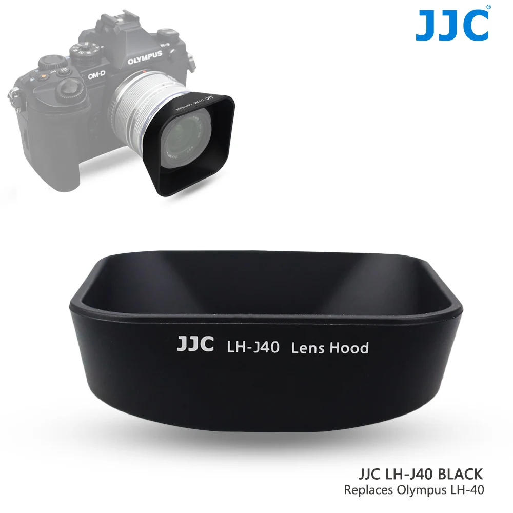 JJC квадратная бленда объектива для OLYMPUS M. ZUIKO DIGITAL 14-42 мм 1:3. 5-5,6 II/14-42 мм 1:3. 5-5,6 II R аксессуары для камеры Бленды