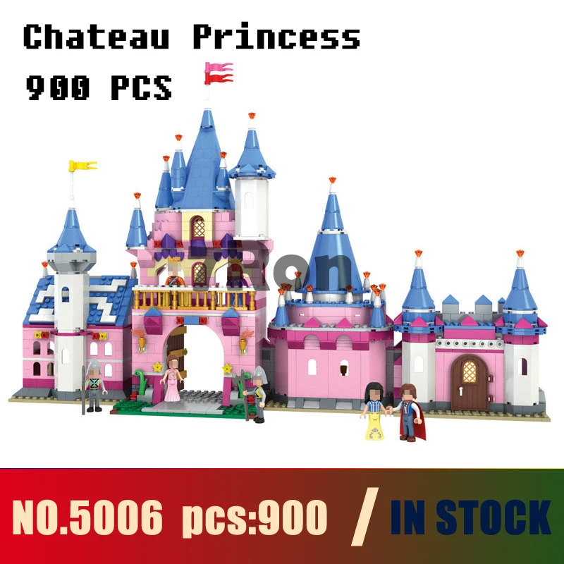 

Models building toy 5006 900pcs Chateau Princess Queen's Palace Building Blocks Compatible with lego friends toys & hobbies