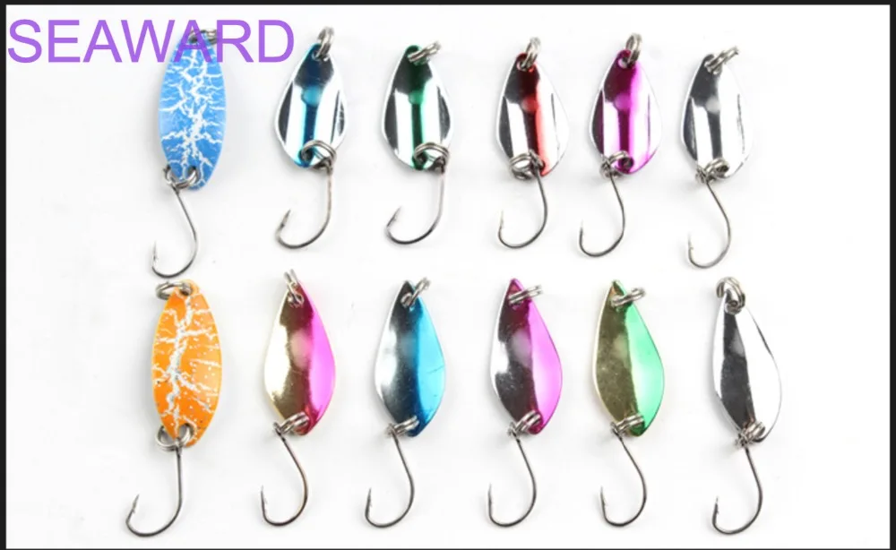 SEAWARD FishingLures Красочные Блестки 12 Блестки/упаковка