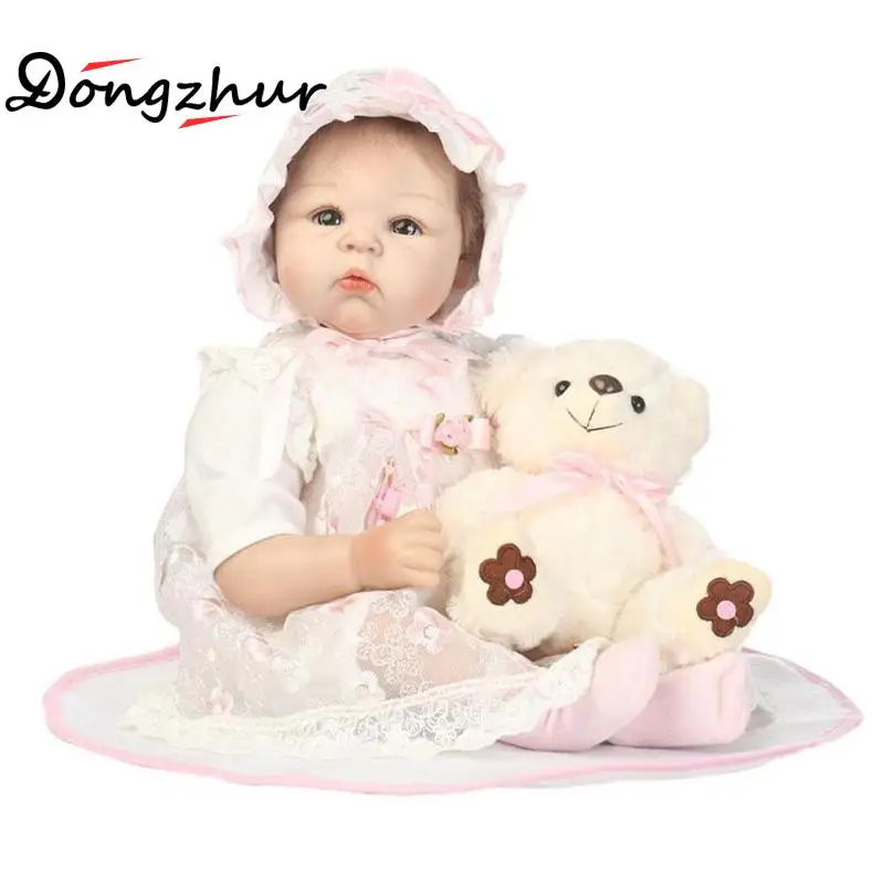

50cm Npkdoll Silicone Reborn Baby Doll With Soft Real Gentle Touch Newborn Doll Full Body Baby Dolls Boys Girls Toy Child Gift