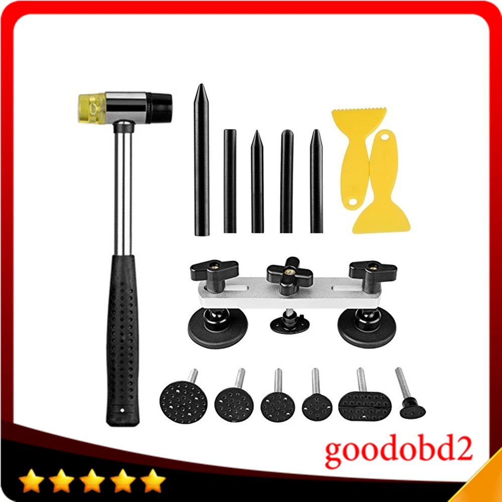  PDR Tools Dent Removal Paintless Dent Repair Tools Pulling Bridge PDR Kit Hand Tools Set Ferramenta