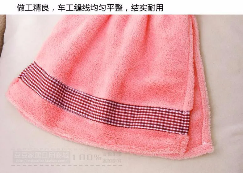 Мультяшная подвеска юбка подвесное полотенце утепленное полотенце из Корал-флиса набор впитывающая салфетка для рук полотенце s
