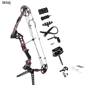 

20-70lbs Archery Hunting Compound Bow Set Left Right Hand with Complete Accessories for Shooting Competition Practice Slingshot