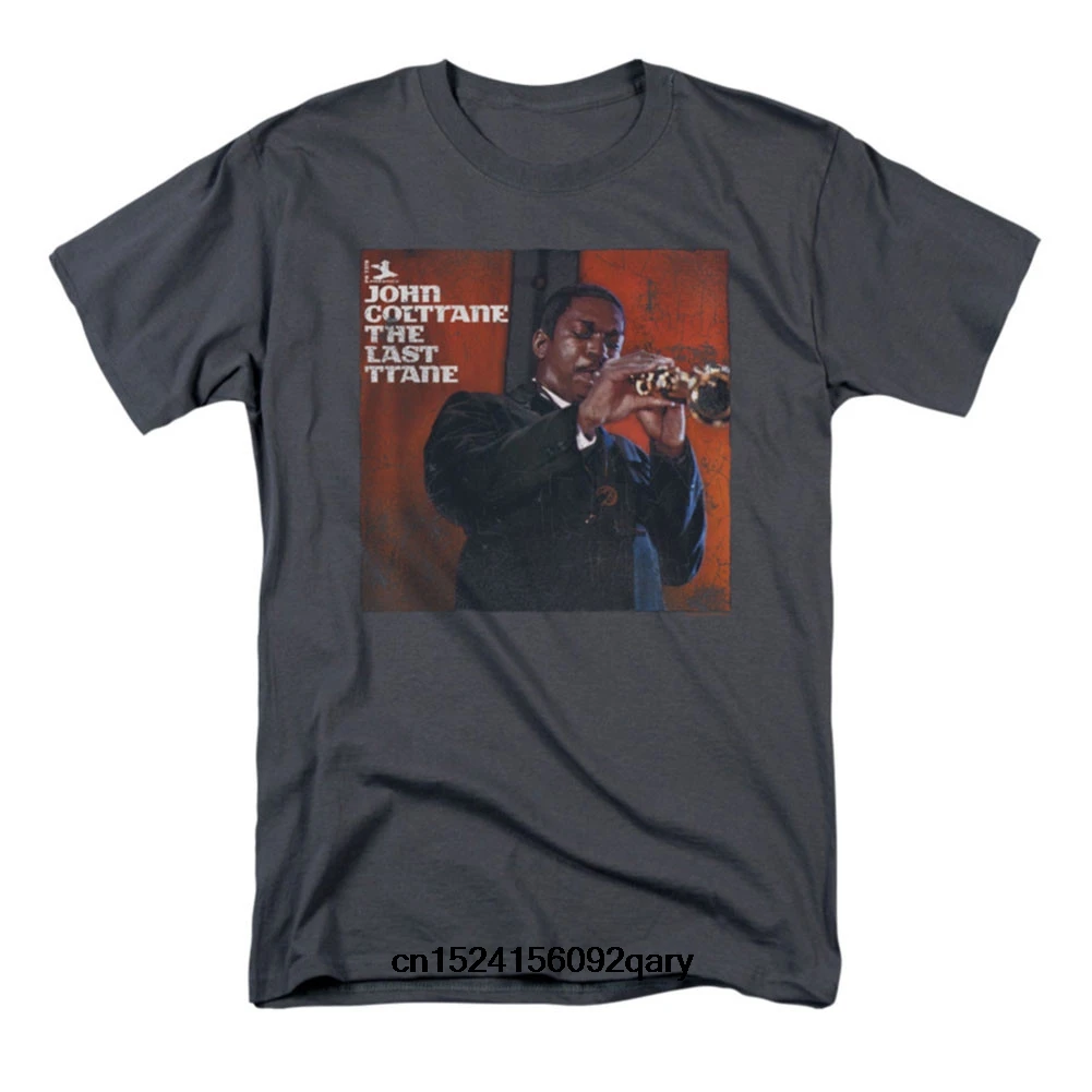 

Men Funny T Shirt Women Cool tshirt John Coltrane Last Train T-shirt
