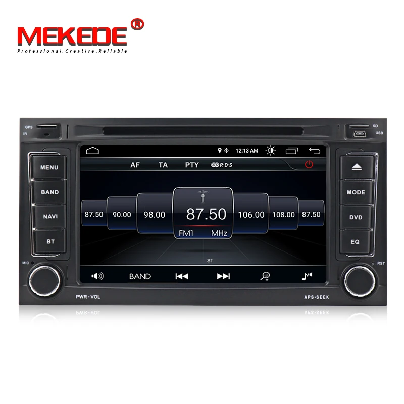 Discount MEKEDE  Android8.1 32G ROM 2G RAM Free shipping for Volkswagen  Touare g 2004 -2011 Multivan T5 car dvd player gps navigator 5