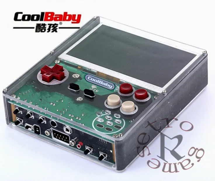 Новинка для coolbaby X7 4,3 дюймов 8-bit DIY ретро портативная игровая консоль портативные мини-видео игровые плееры